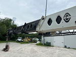 Crane Superstructure with Main Boom Sections