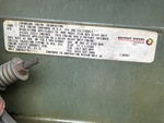 Engine with Emission Label