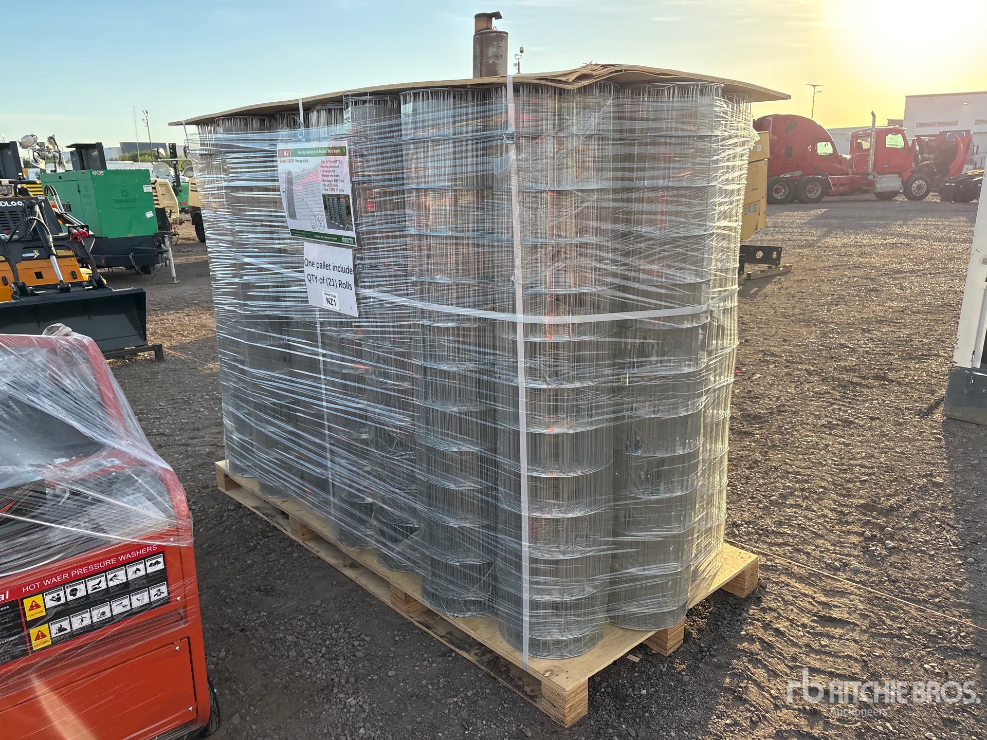 2026 KJ K0520 65 ft x 5 ft Farm Fencing (Unused)