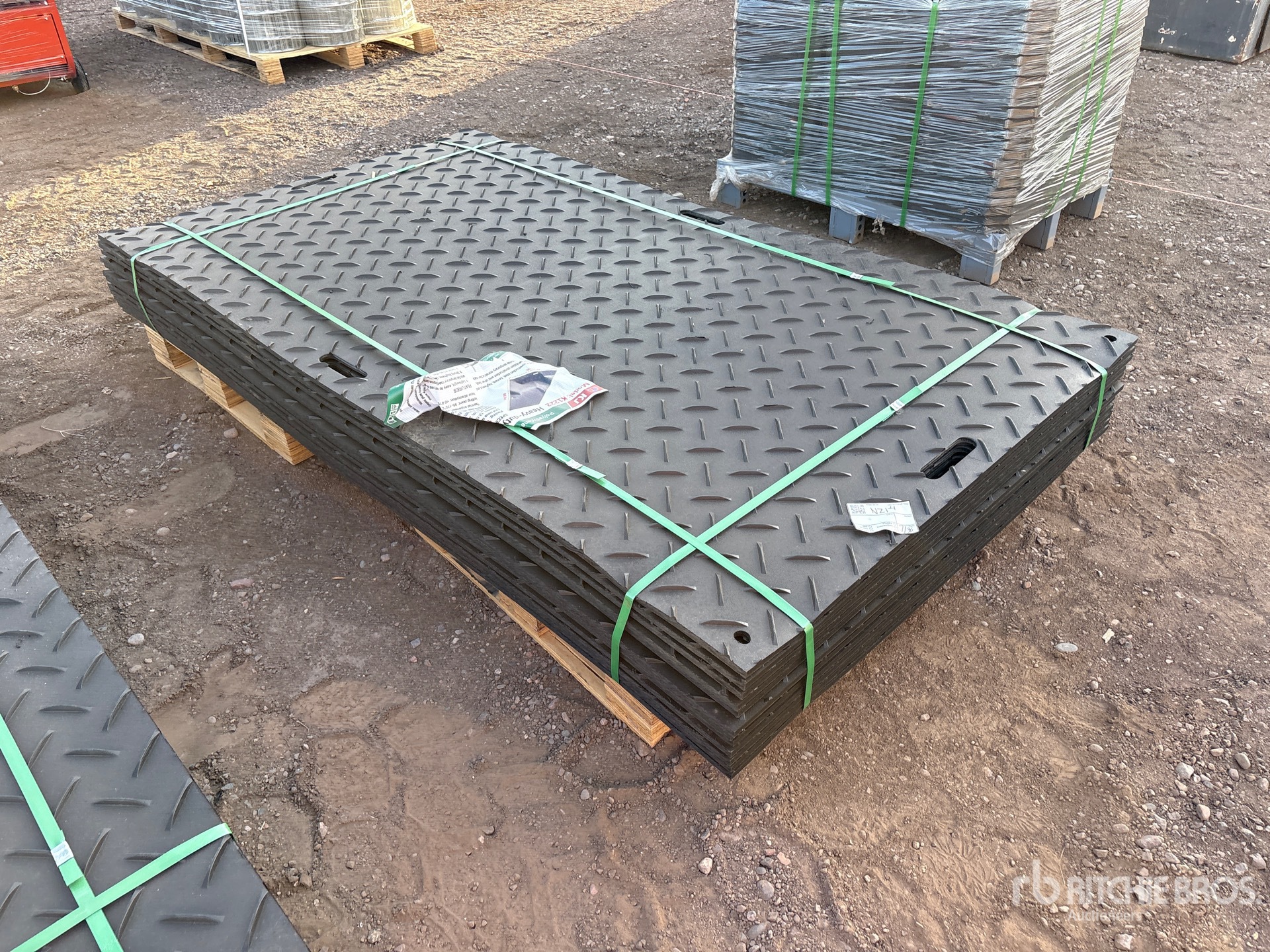 Quantity of (12) 2026 KJ K1222 Polyethylene Board Roadbed Protection Pad (Unused)