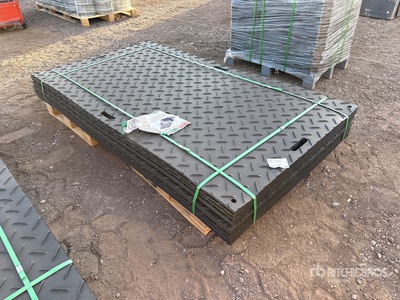 Quantity of (12) 2026 KJ K1222 Polyethylene Board Roadbed Protection Pad (Unused)