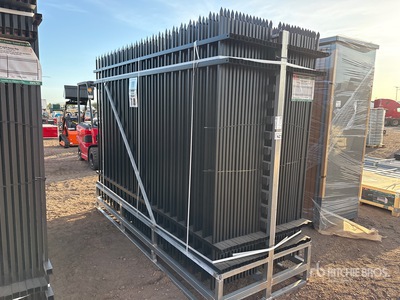 Quantity of (30) 2026 KJ K0710-30 10 ft x 7 ft Powder Coated Schermen (Unused)