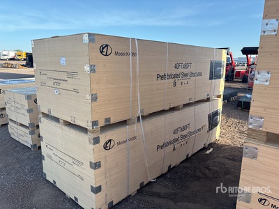2026 KJ K4080 40 ft x 80 ft x 21 ft Prefabricated Metal Frame Budynek magazynowy (Unused)