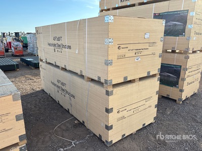 2026 KJ K4080 40 ft x 80 ft x 21 ft Prefabricated Metal Frame Storage Building (Unused)