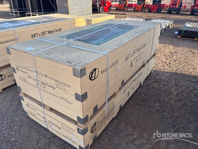 2026 KJ K2545G 25 ft x 46 ft x 15 ft Metal Garage Budynek magazynowy (Unused)