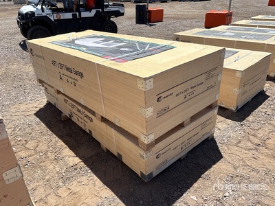 2026 KJ K4525 25 ft x 45 ft x 14 ft Metal Garage Storage Building (Unused)