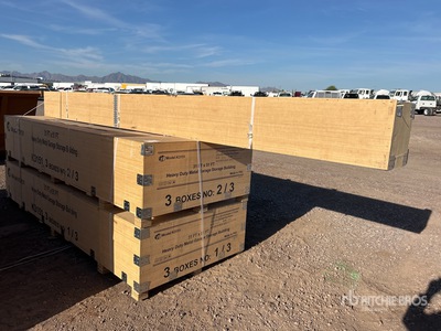 2026 KJ K3151 31 ft x 51 ft x 18 ft Heavy Duty Metal Garage Budynek magazynowy (Unused)
