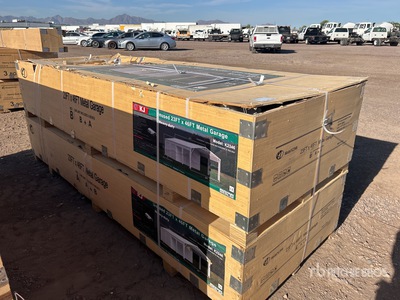 2026 KJ K2346 23 ft x 46 ft x12 ft Metal Garage Storage Building (Unused)