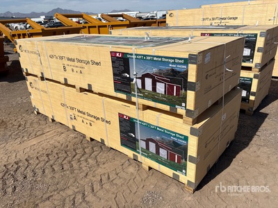2026 KJ K4230G 42ft x 30ft x 14ft Metal Szopa (Unused)