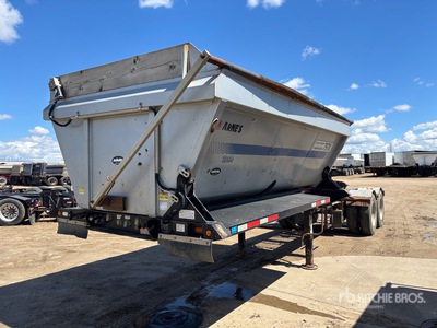 2014 Arnes 15 ft T/A B-Train Pup Side Dump Trailer