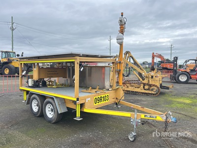 2015 Wellard Bogie/A Solar CCTV Trailer
