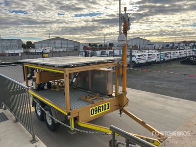 2015 Wellard Bogie/A Solar CCTV Trailer