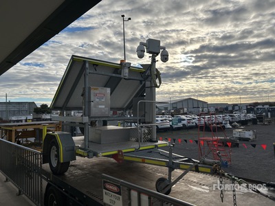 2017 CBO S/A Solar CCTV Trailer