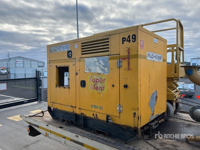 Flow-Kwip D150-SS Skid-Mounted Water Pump (Inoperable)