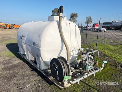 AquaPath Skid-Mounted Poly Water Tank