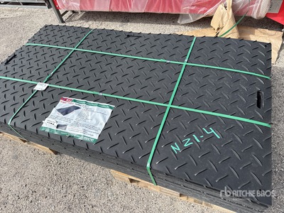 Quantity of (12) 2026 KJ K1222 Polyethylene Board Roadbed Protection Pad Divers - Dispositifs de contrôle de circulation routière (Unused)