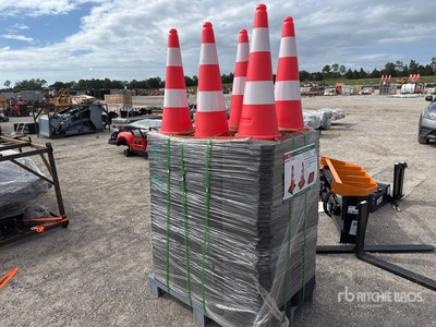Quantity of (250) 2026 KJ K2250 Traffic Cones (Unused)