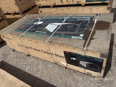 2026 KJ K4120 20 ft x 41 ft Carport (Unused)