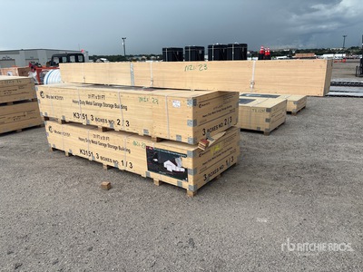 2026 KJ K3151 Heavy Duty Metal Garage Budynek magazynowy (Unused)