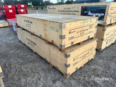 2026 KJ K2346 46 ft x 23 ft Heavy Duty Metal Garage (Unused)