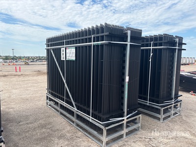 2026 KJ K0710-30 10 ft x 7 ft Powder Coated Ogrodzenie (Unused)