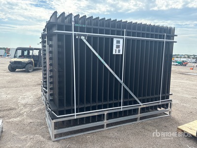 2026 KJ K0710-30 10 ft x 7 ft Powder Coated Ogrodzenie (Unused)
