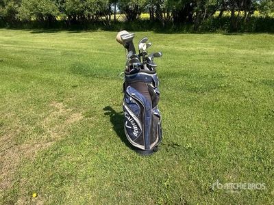 Callaway Golf Bag with Assorted Clubs