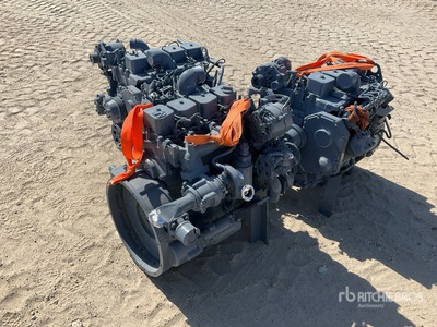 Quantity of (3) Cummins 4BTAA3.9EQB Engine