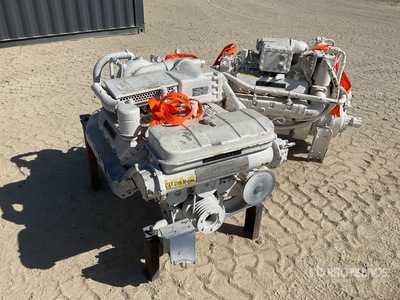 Quantity of (2) Cat 3208 Marine Engine Engine