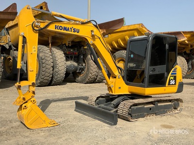 2022 Komatsu PC56-7 Minibagger