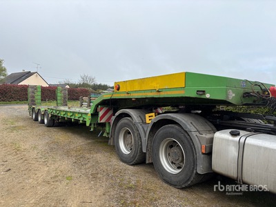 2012 Verem VPS3-42CNTS4MV 45000 kg Tri/A Extendable Hydraulic Deck Widening Lowboy Trailer