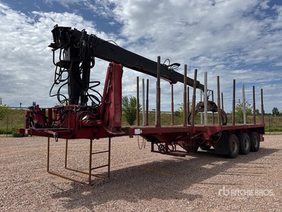 2000 Fournier Original Extentable Log Trailer