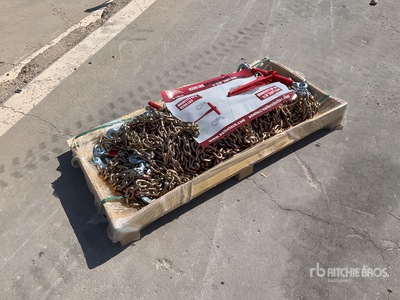 2026 Suihe BC-9200 9200 lb Ratchet Binders and (10) 20 ft Chains (Unused)