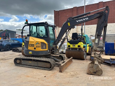2022 Volvo ECR50F Mini Excavator