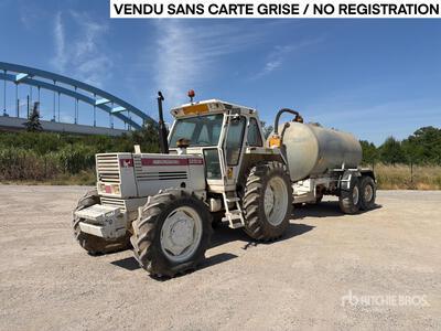 Fiat 1280DT Tracteur Agricole Tracteur agricole 4 roues motrices