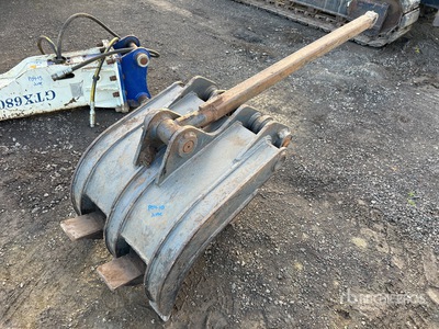 600 mm Q/C Graafmachine Grijper - Fits Cat 308