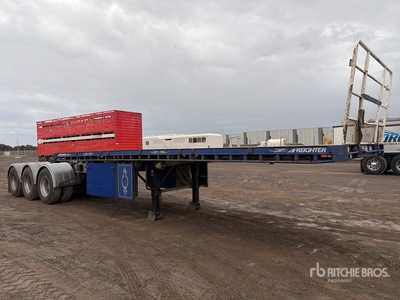 2004 Freighter 7.2 m Tri/A B-Double Lead Remolque caja abierta