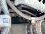 Engine with A/C Compressor