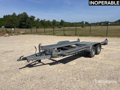 Lider 74020A 2000 kg 3.95 m T/A Remorque Porte Voiture 2 Essieux Equipment Trailer (Inoperable)