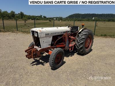 David Brown 990 Tracteur Agricole Trattore agricolo 2RM