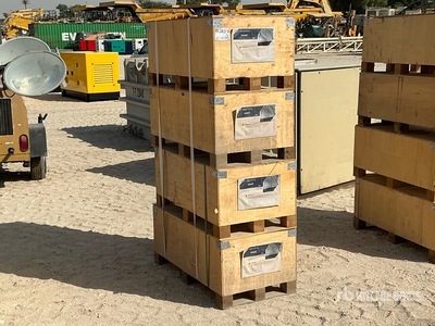 Quantity of (4) KMY INDUSTRIAL Tents and Tent Components (Unused)