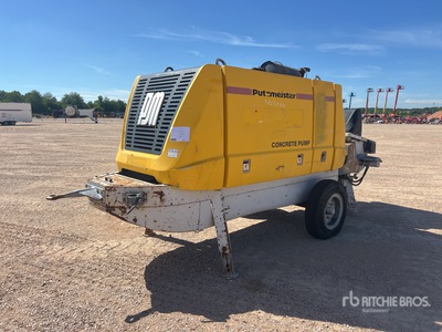 2008 Putzmeister BSA 1003 D Pompe A Beton 1 Essieu S/A Betonpomp