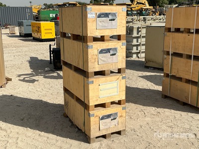 Quantity of (4) KMY INDUSTRIAL Tents and Tent Components (Unused)
