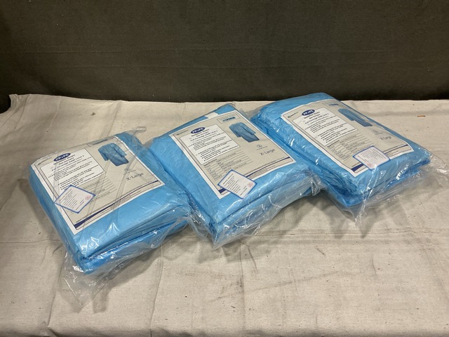 (120) Paneffert CPGL2-FBTN-4X AAMI Level 2 Isolation Gowns (120) Paneffert CPGL2-FBTN-4X AAMI Level 2 Isolation Gowns