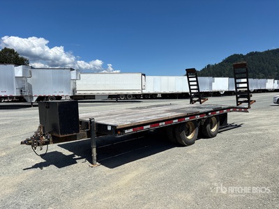1974 Wisconsin 20 ft T/A トレーラー