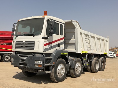 2009 MAN TGA41.360 8x4 Twin-Steer 4-Achs Kipper-Lkw