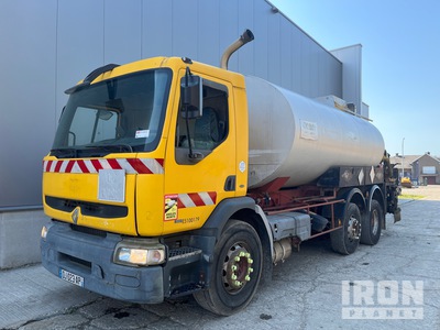 Acmar 53400 Craon on 1999 Renault 300 6x2 Asphalt Distributor Truck