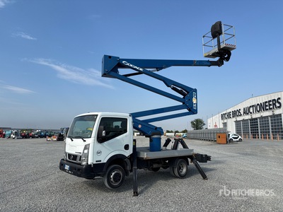 2015 Socage DA320 20 m on 2015 Nissan DA 320 EU5B Camion Nacelle
