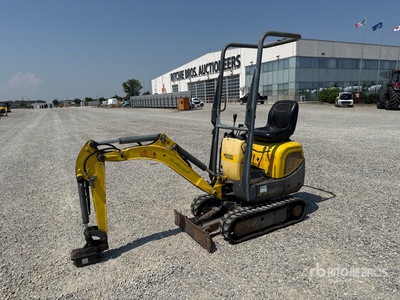 2014 Wacker Neuson 803 Mini Excavator
