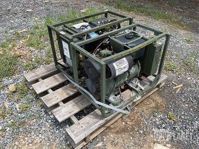 (2) Dewey MEP-531A 2kW Generator Sets